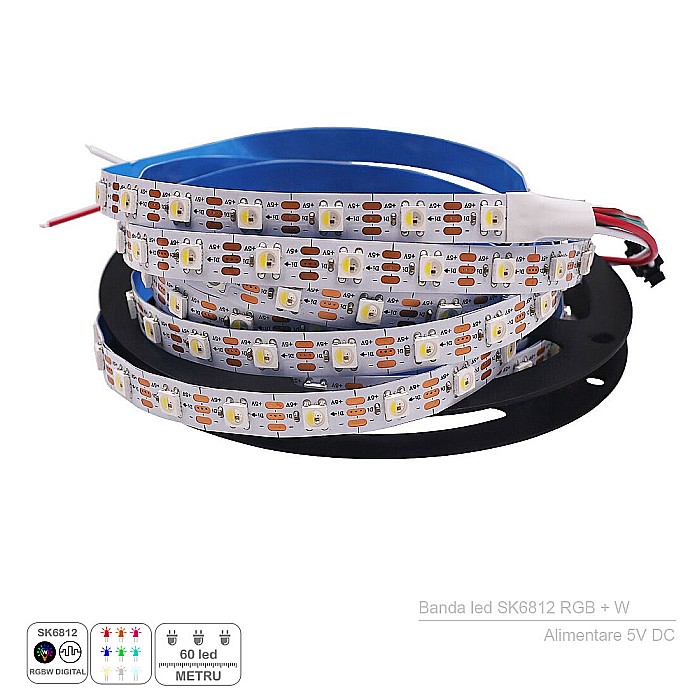 Banda Led SK6812 RGB White [3]