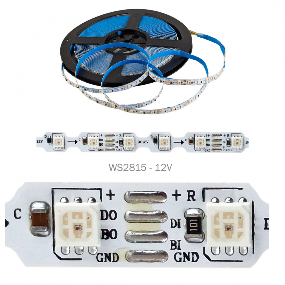 Banda led zig zag WS2815 12V [2]