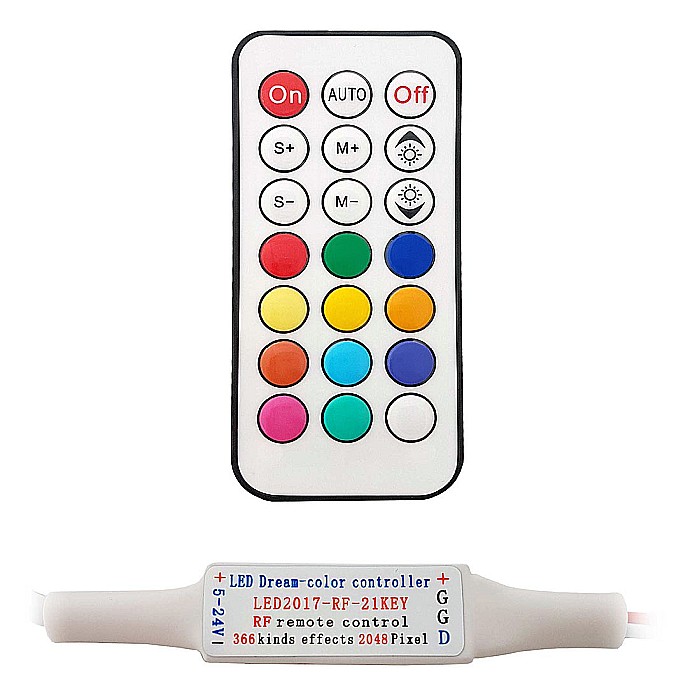 Controler cu telecomanda pixeli WS2812 [2]