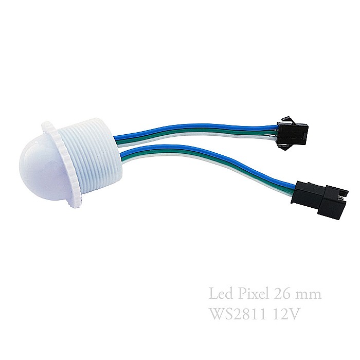 Led pixel 26mm adresabil WS2811 12V [2]
