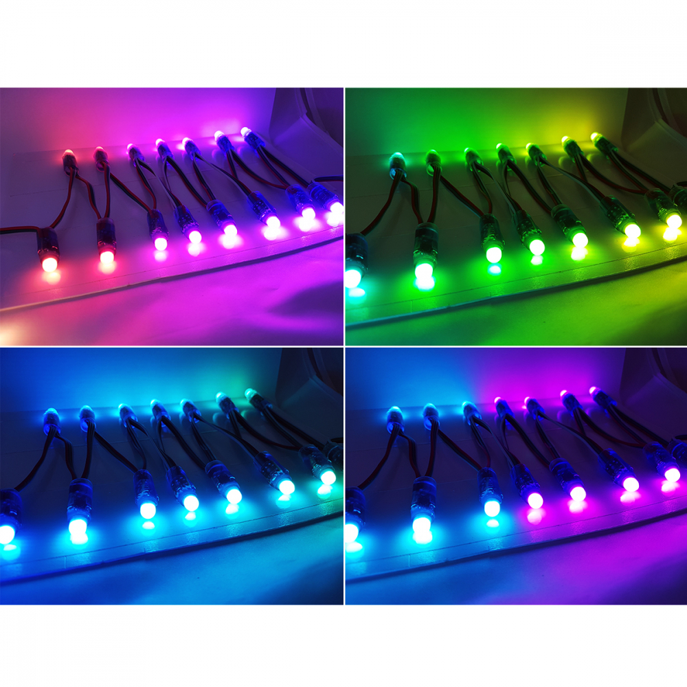 Led Pixel WS2811 12mm RGB 5V [5]