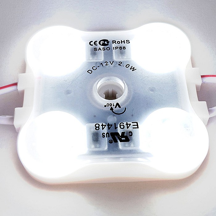 Modul led 2W patrat [2]