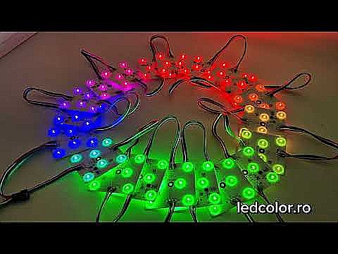 Modul led rgb ws2811 24v 70x70 mm [4]