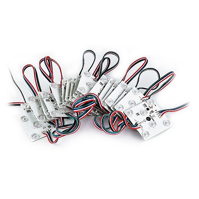 Modul led rgb ws2811 24v 70x70 mm [3]
