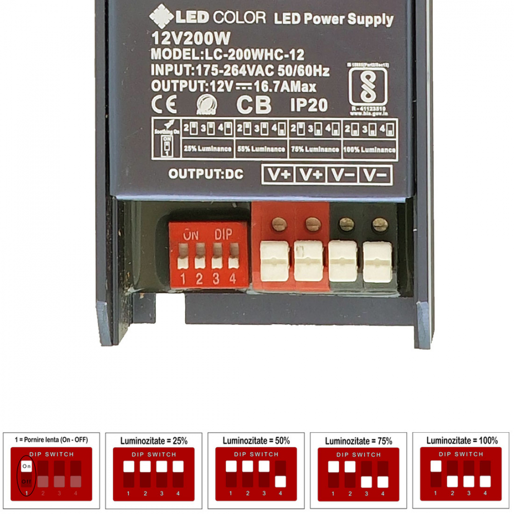 Sursa de alimentare 12V 16A 200W [2]