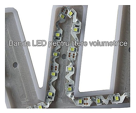 Banda led 3d pentru reclame luminoase zigzag [2]