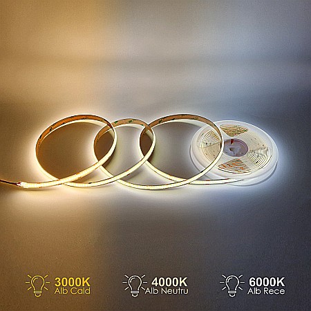 Banda led COB lumina calda si rece CCT [0]