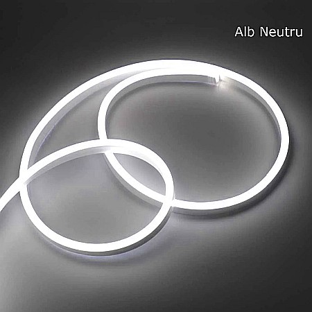 Neon Flex Led - Banda led neon flex 6mm 12V