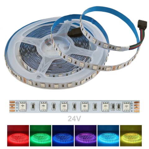 Banda Led SMD - Banda led RGB 24V