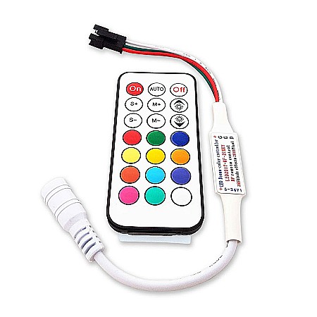 Controller Led - Controler cu telecomanda pixeli WS2812