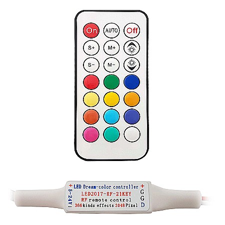 Controler cu telecomanda pixeli WS2812 [1]