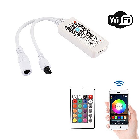 Controler RGBW WiFi + IR 12V 24V [1]