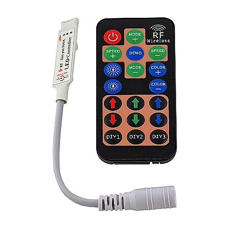 Controller Led - Controller cu telecomanda banda LED RGB