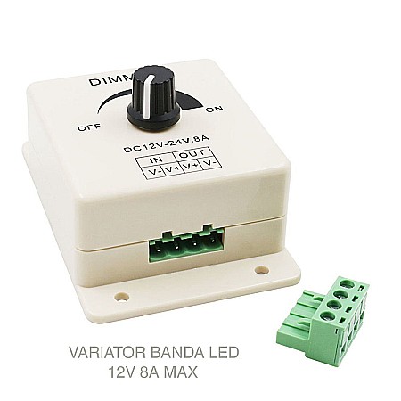 Controller Led - Dimmer led 12V 8A 96W