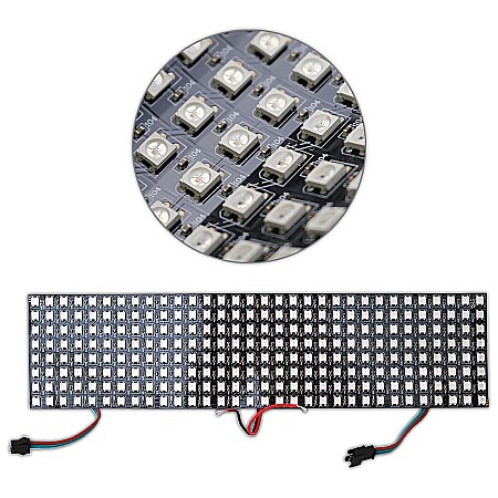 Matrice led adresabil 8x32 WS2812B [1]