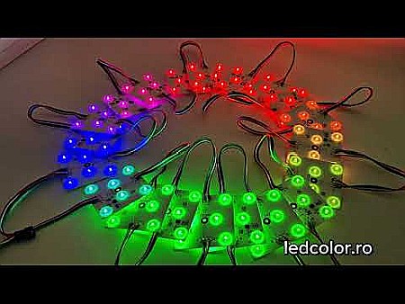 Modul led rgb ws2811 24v 70x70 mm [3]