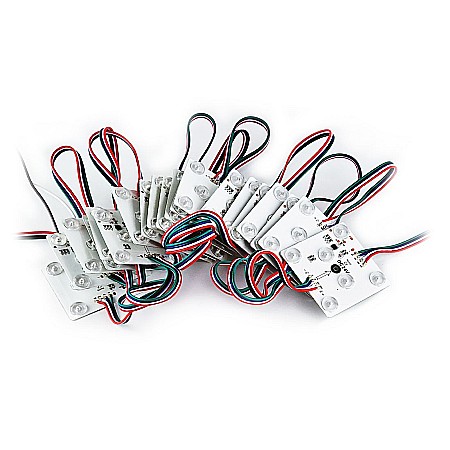 Modul led rgb ws2811 24v 70x70 mm [2]