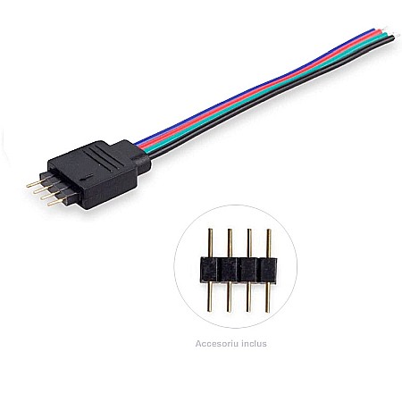 Accesorii Led - Mufa de prindere banda led RGB