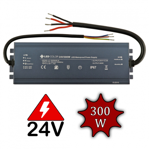 Surse de Alimentare - Sursa led 24v 300w exterior