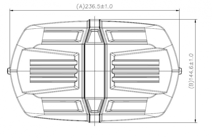 Girofar rampa mini 32LED 12-24V [3]