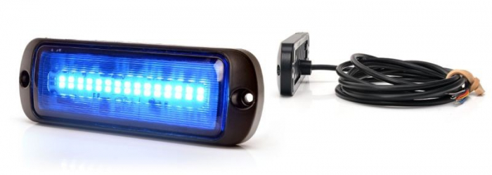 Lampa avertizare 30LED ECO LONG Blue [2]