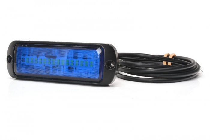 Lampa avertizare 30LED ECO LONG Blue [3]