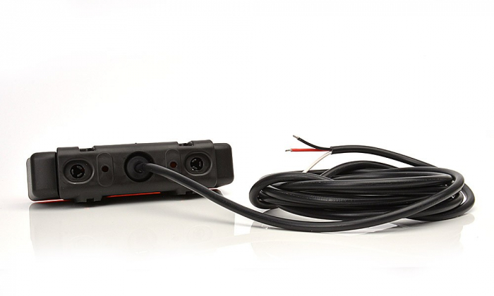 Lampa avertizare stroboscop LED portocaliu 12v-24v [5]