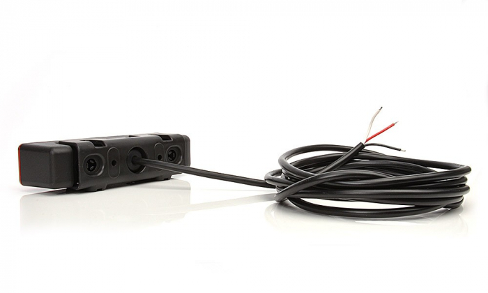 Lampa avertizare stroboscop LED rosu 12v-24v [5]