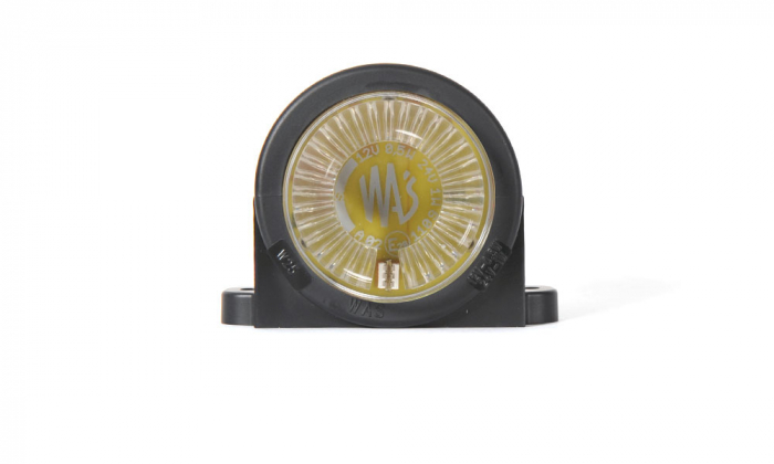 Lampa gabarit rotund fata cu LED 12V-24V [3]