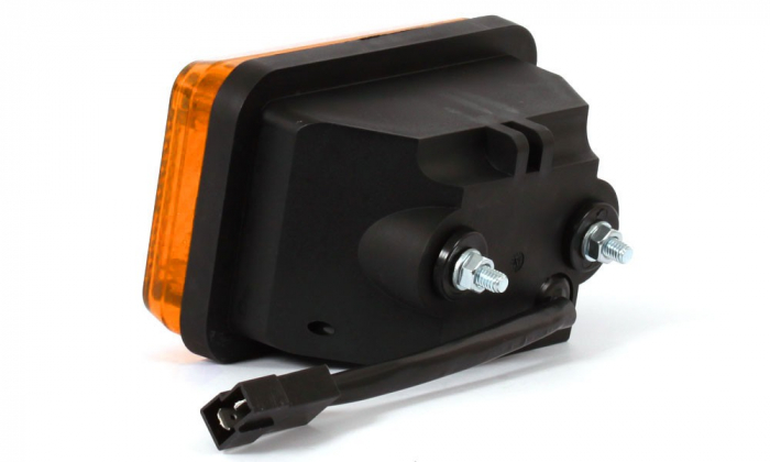 Lampa pozitie laterala semiremorca cu bec 12v si 24V [3]