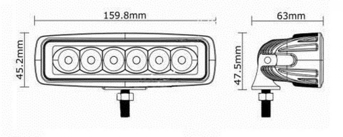 Lampa lucru 6LED 12v-24v [2]