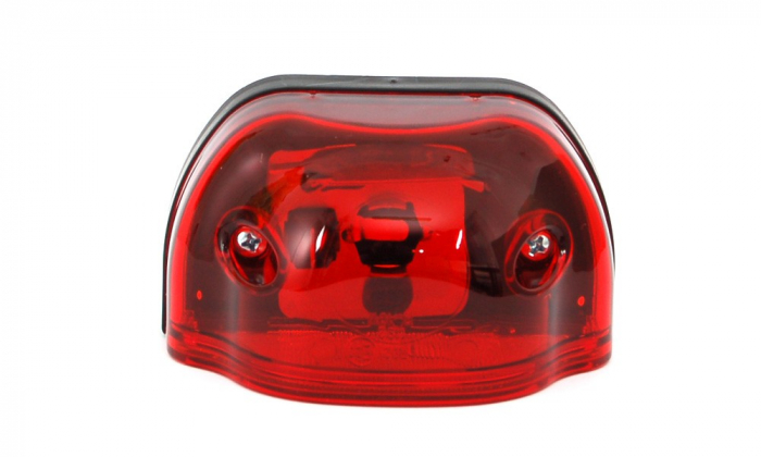 Lampa numar circulatie cu bec rosu 12v-24v [3]