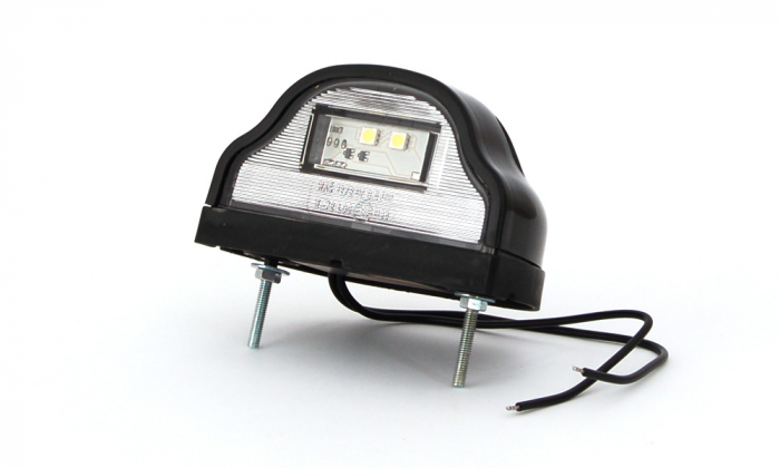 Lampa numar circulatie negru 2LED 12V-24V [5]