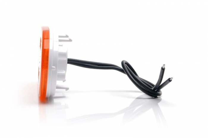 Lampa pozitie 20LED clips2 ORANGE 12-24V [5]