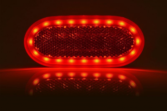 Lampa pozitie 20LED clips2 RED 12-24V [8]
