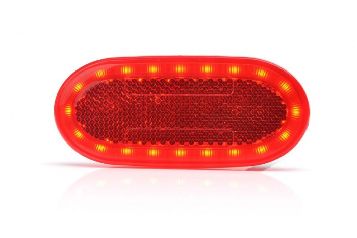 Lampa pozitie 20LED clips2 RED 12-24V [2]