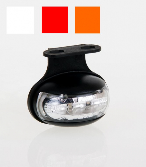 Lampa pozitie cu LED ovala cu suport [1]