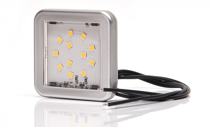 Lampa pozitie fata 12LED patrat 12v-24v [5]