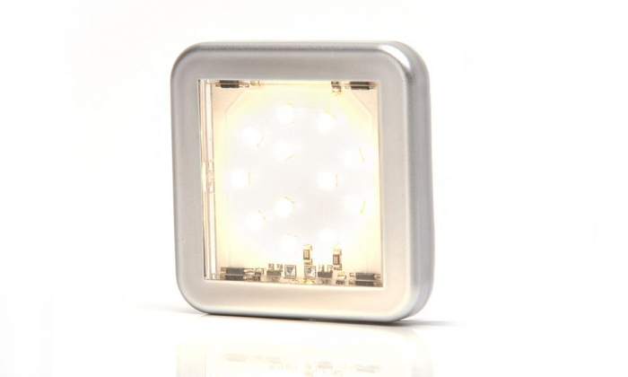 Lampa pozitie fata 12LED patrat 12v-24v [2]