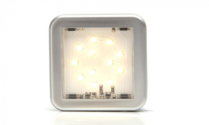 Lampa pozitie fata 12LED patrat 12v-24v [3]