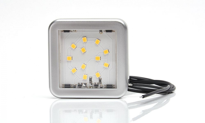 Lampa pozitie fata 12LED patrat 12v-24v [4]