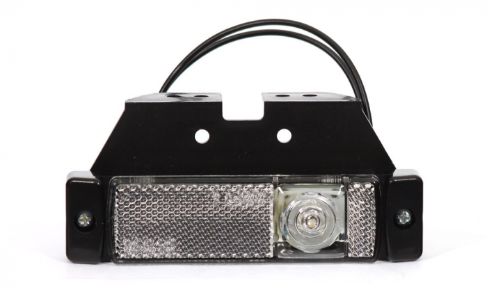 Lampa pozitie fata LED W45 12V-24V suport [3]
