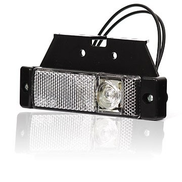 Lampa pozitie fata LED W45 12V-24V suport [1]
