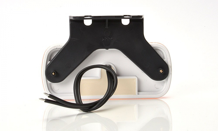 Lampa pozitie fata oval portocaliu 4LED 12-24V [4]