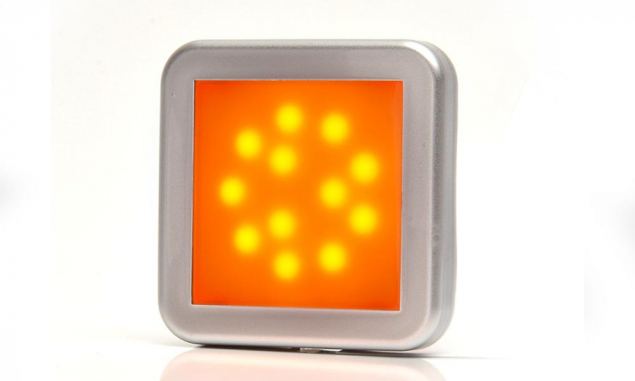 Lampa pozitie laterala 12LED mat 12v-24v [2]