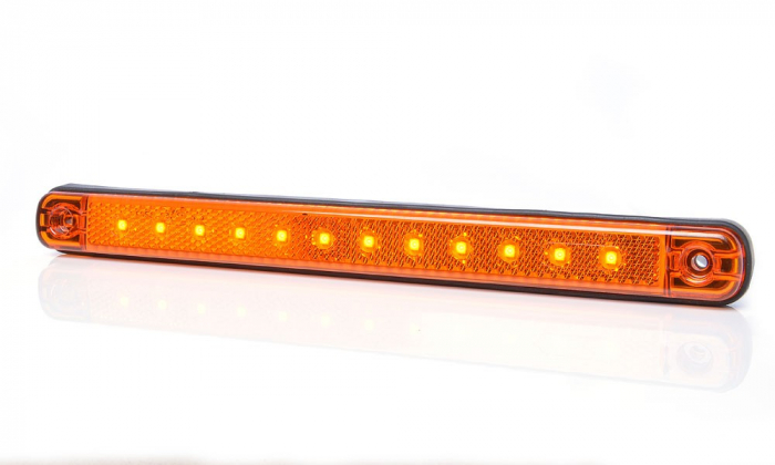 Lampa pozitie laterala 12LED SLIM 12v-24v [2]