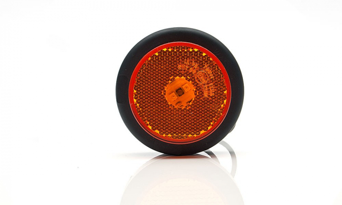 Lampa pozitie laterala LED ORANGE 12V-24V [3]