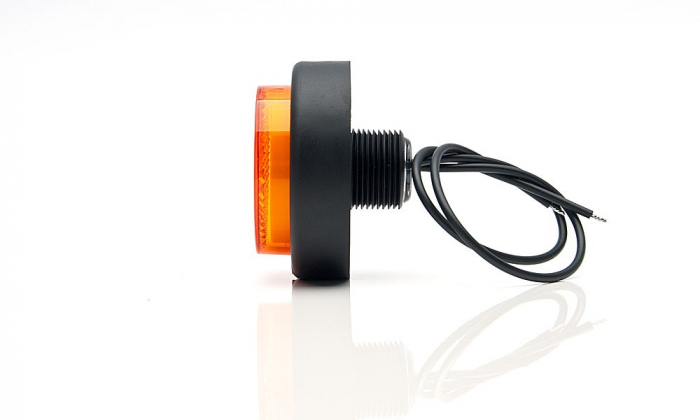 Lampa pozitie laterala LED ORANGE 12V-24V [4]