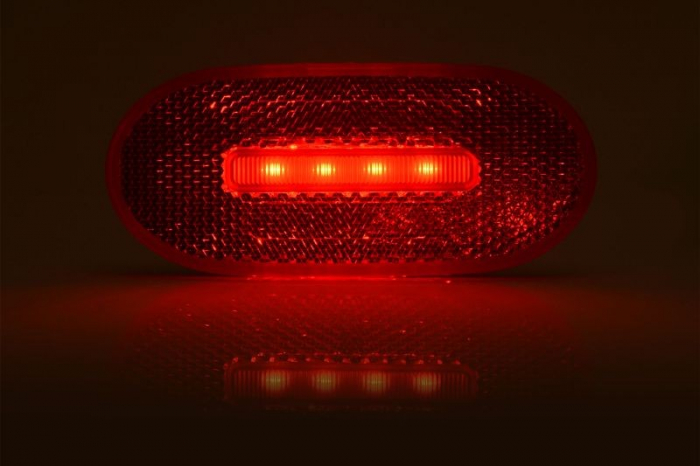 Lampa pozitie LED clips2 RED 12-24V [7]