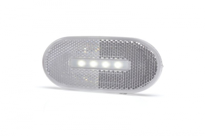 Lampa pozitie LED clips2 WHITE 12-24V [2]